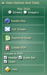 View Options And Tools menu